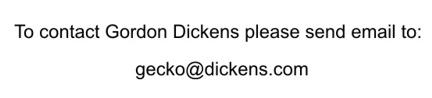Contact Gordon Dickens